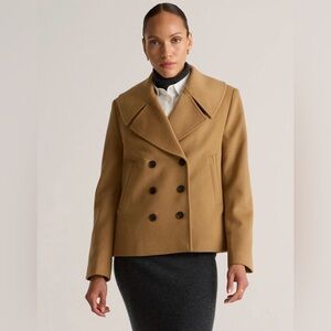J. Crew | Stadium Cloth Wool Pea Coat